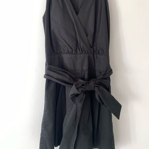 French Connection Keyhole Back Pleated Romper